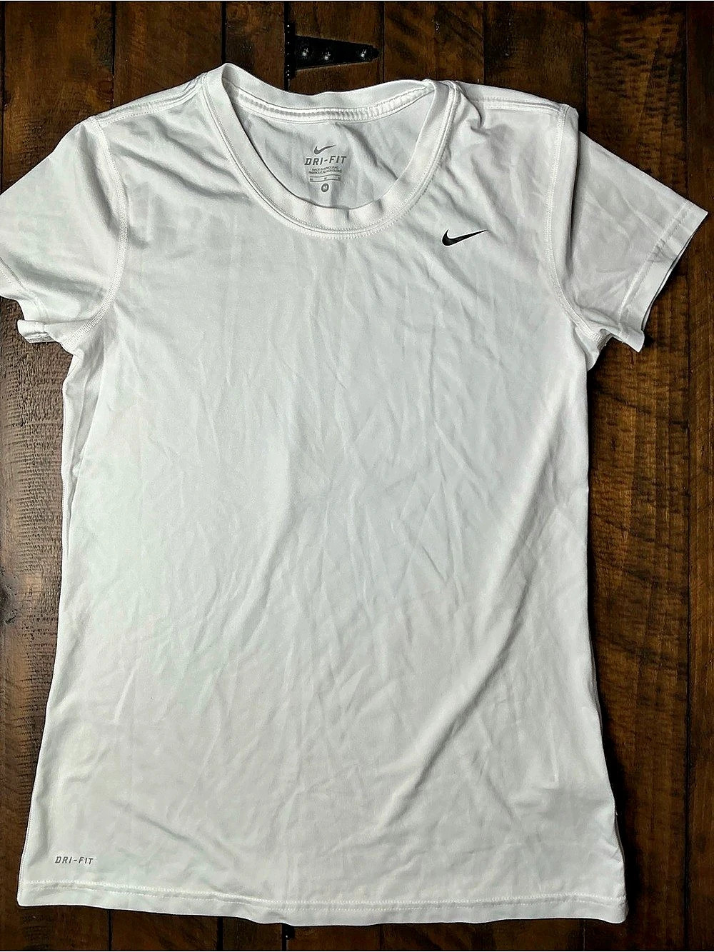 Nike Dri-FIT Women's T-Shirt Short Sleeve White Medium